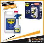 WD 40 Çok Amaçlı Koruyucu Yağlayıcı Pas Sökücü 5 LT
