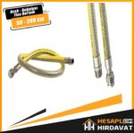 DOĞALGAZ HORTUMU OCAK İÇİN GAZ FLEX TSE (50-200cm) 14800 GAZ FLEXİ