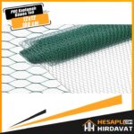 Puntalı PVC Kaplı Kümes Teli 12X12 100 cm 1 Metre
