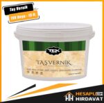 SU BAZLI TAŞ VERNİK 15 LİTRE Seramik veya Taş Yüzeylerde Kullanılır