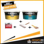 Casati Silikonlu Plastik Boya Bahar Kampanyası 5'li Set