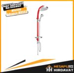 Mistillo Advance Rain Kırmızı Duş Paneli MRS003