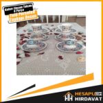 Kahve Fincan Takımı 6 Kişilik 12 Parça Topkapı Desen