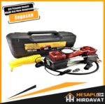 Segasan BÜYÜK HAVA KOMPRESÖRÜ ÇİFT PİSTONLU FENERLİ AKÜ BAĞLANTILI