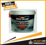 SİLİKONLU DIŞ CEPHE ASTARI 20 KG MARSHALL AKRİKOR