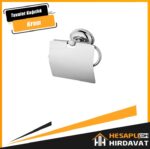 Krom Kapaklı Wc Kağıtlık Tuvalet Kağıtlık