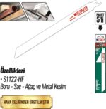 5 Adet Tilki Kuyruğu Kılıç Testere Bıçağı Metal 150 mm - gorsel 2