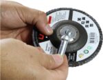 Metal Ahşap Flap Disk ZIMPARA115MM Set Matkap Aparatı 6 Parça - gorsel 4