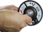 Metal Ahşap Flap Disk ZIMPARA115MM Set Matkap Aparatı 6 Parça - gorsel 5