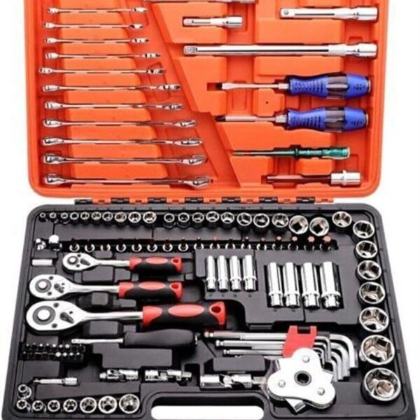 Profesyonel 121 Parça Lokma Takımı 1/2-1/4-3/8