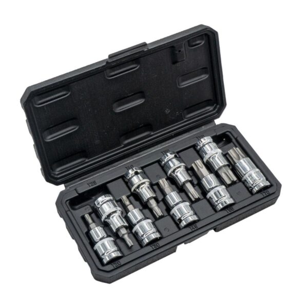 1/2'' Torx Bits Uçlu Lokma Anahtar Takımı 9 Parça