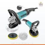180mm 1200w Profesyonal Devir Ayarlı Pasta Cila Parlatma Polisaj Makinesi