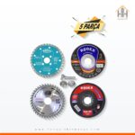 5 Parça Mermer Inox Ahşap Metal Flap Kesici Kesme Disk Spiral Avuç Içi Taşlama Seti 115 Mm