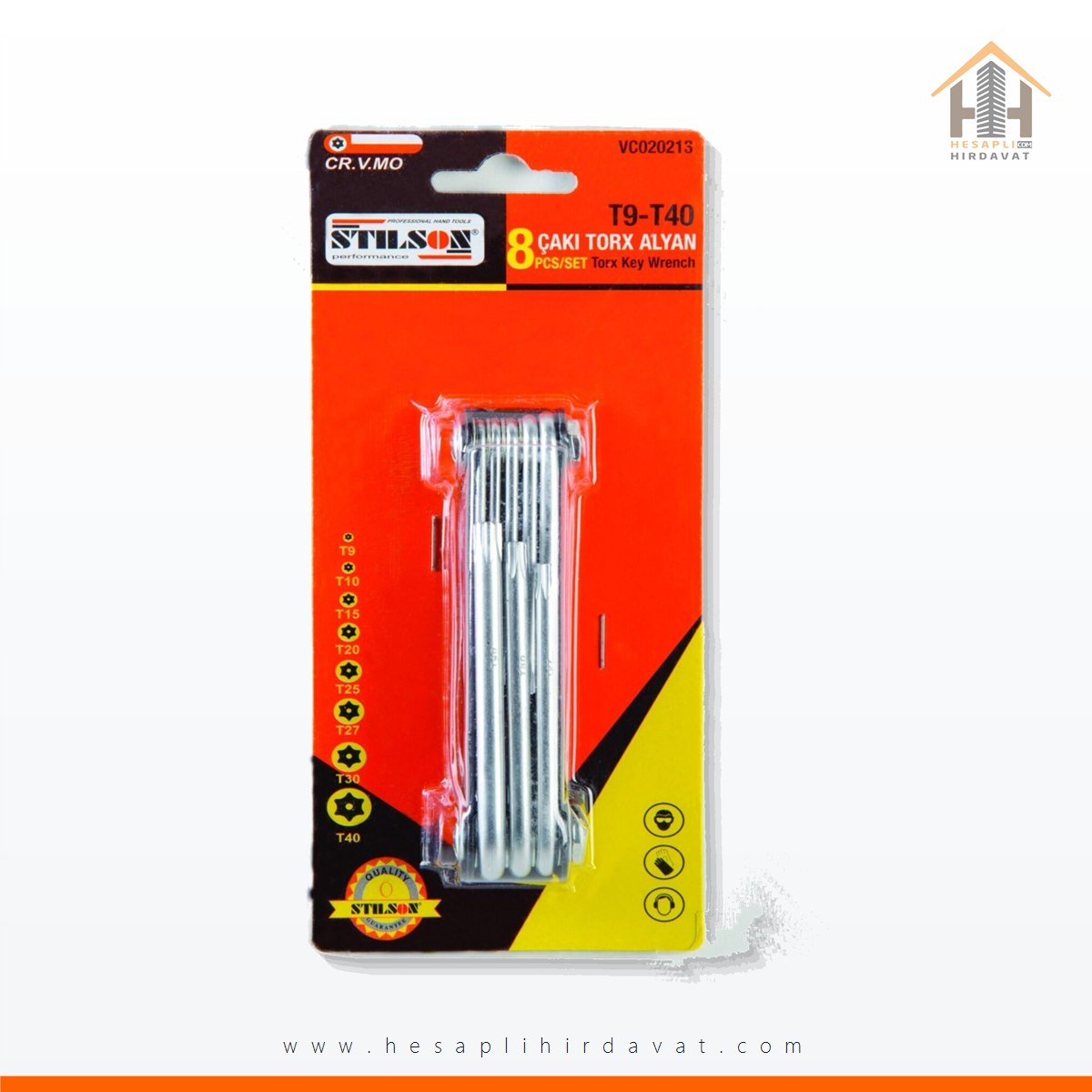 8-parca-caki-torx-allen-takimi-hh-15989 8 Parça Çakı Torx Allen Takımı