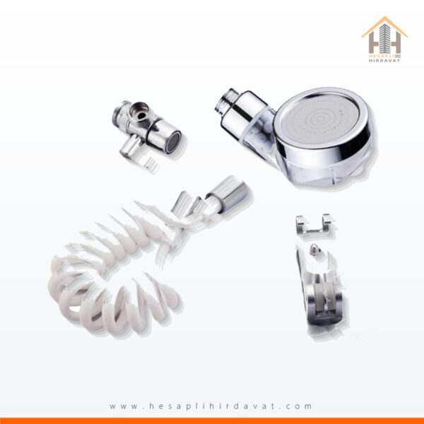 Buffer 2in1 Spira Ayarlanabilir Banyo Mutfak Musluk Başlığı