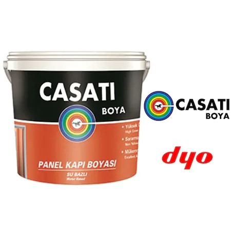 Casati su Bazlı Panel Kapı Boyası Beyaz 2.5LT/3.5Kg