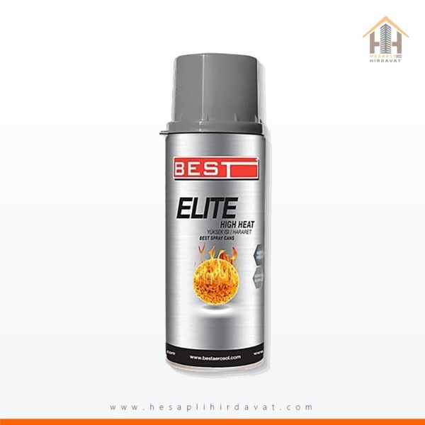 Elite 300C Isıya Dayanıklı Gümüş Sprey Boya 400Ml