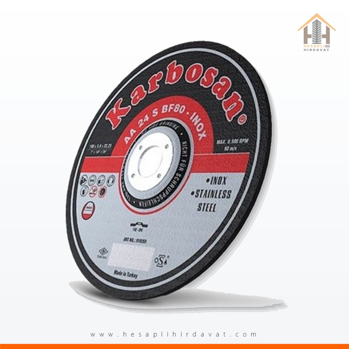 kesme-tasi-nox-kesici-paslanmaz-celik-115x10x22-hh-18059 Kesme Taşı Inox Kesici Paslanmaz Çelik 115x1.0x22