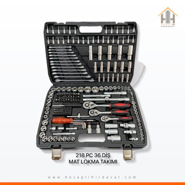 Lokma Takım 218 Parça Mat Lokma Takımı