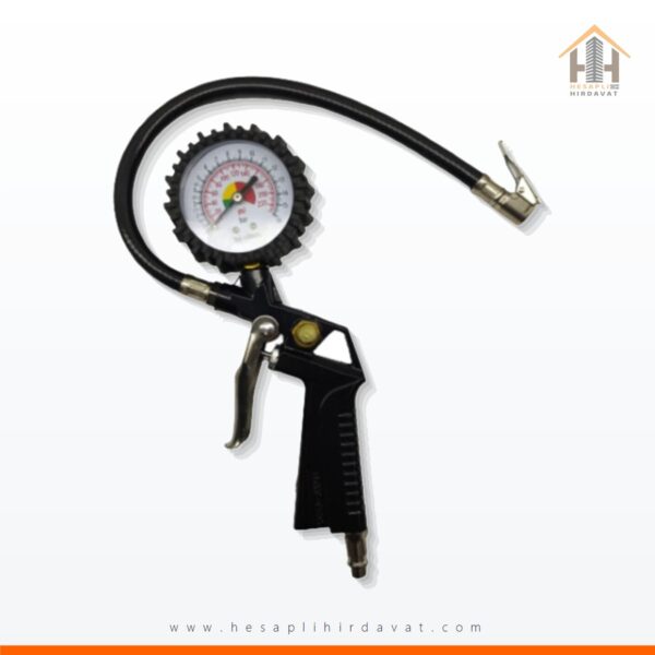 Mk1296 Hava Saatli Lastik Şişirme Tabancası Göstergeli