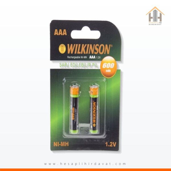 Şarjlı Pil Aaa Kumanda Pili 600mah 2li Kart 4037
