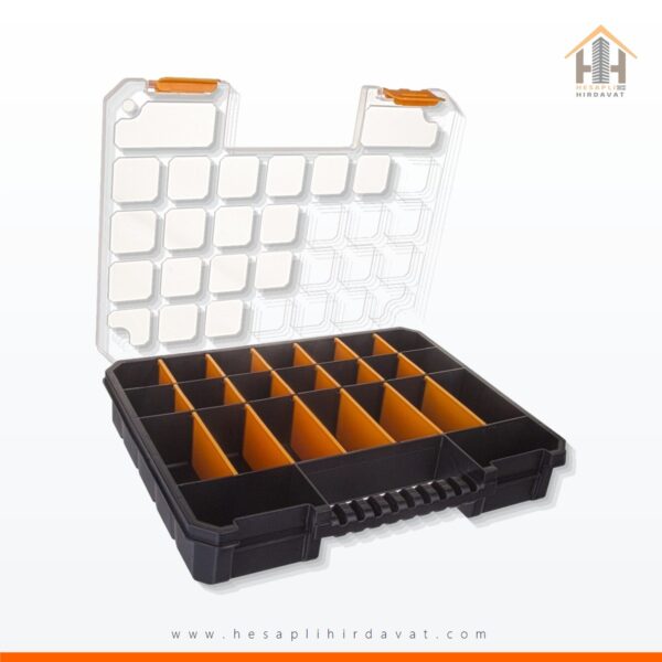 Slim Organizer Takım Çantası Ayarlanabilir 23 Bölmeli Vida Kutusu