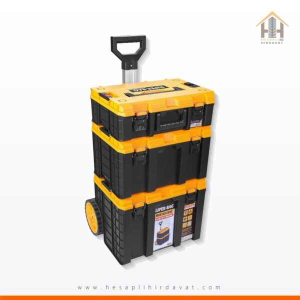 S-m-l Master Case Tekerlekli Modül 3’lü Set