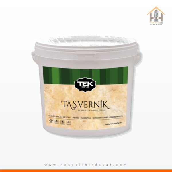 Su Bazlı Çok Amaçlı Taş Vernik Renksiz 0,75 lt