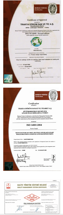 TRAKYA DÖKÜM 3/4 SİYAH KONİK REKOR