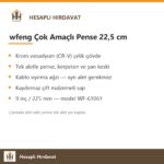 wfeng Çok Amaçlı Pense 22,5 cm (8,5 inç) - bilgi