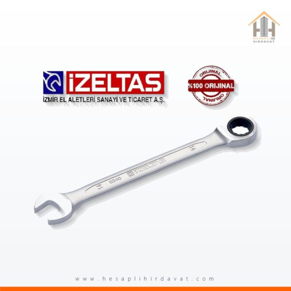 İzeltaş Kombine Cırcır Anahtar 13 mm