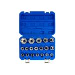 1/2" Spline 12 Köşe Lokma Anahtar Takımı 19 Parça