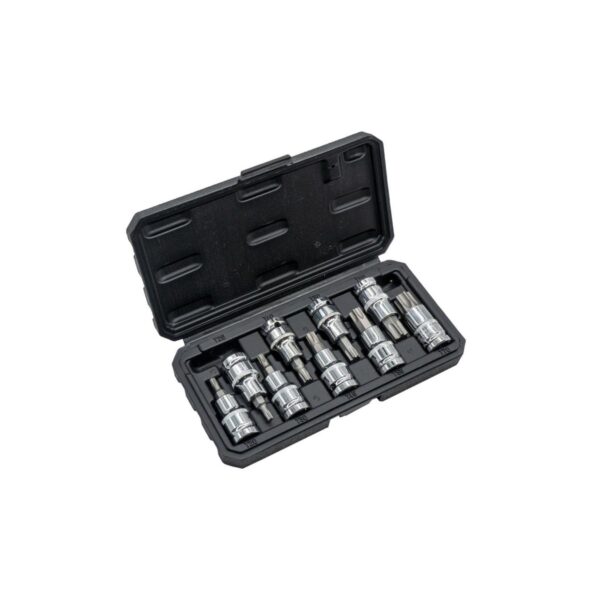 1/2'' Torx Bits Uçlu Lokma Anahtar Takımı 9 Parça