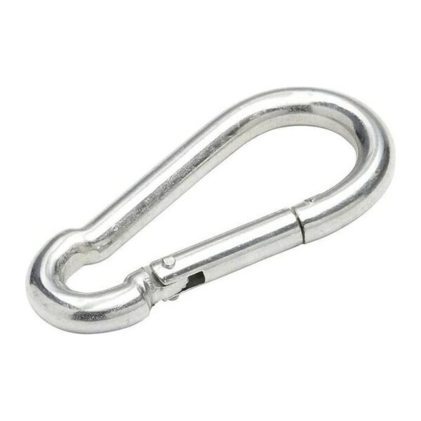 10 Adet Karabina Yaylı Galvanizli 6 mm