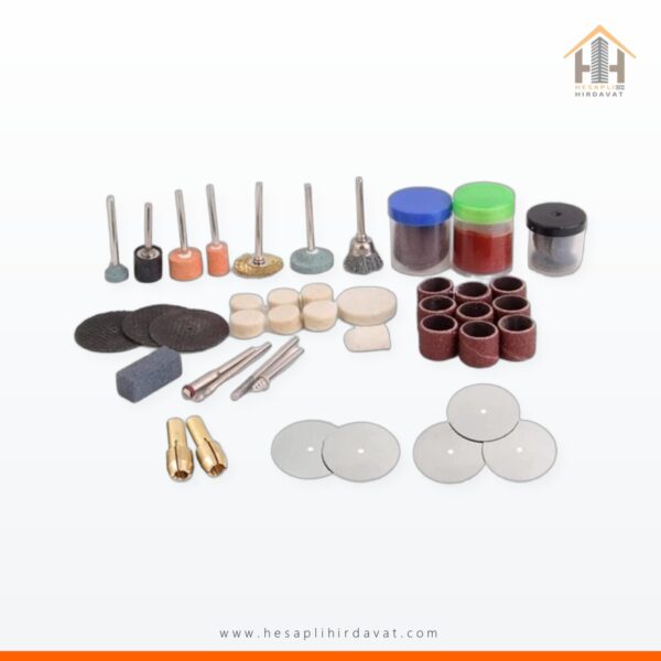 112 Parça Gravür Dremel Taşlama Zımparalama Fırçalama Hobi UÇ Set