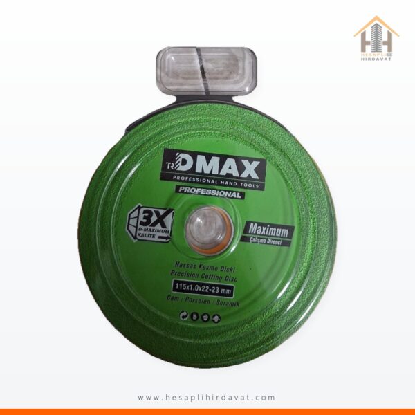 115 mm Cam Porselen Seramik Hassas Kesme Diski 1 mm DMAX DMX4676