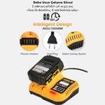 12v Çift Akülü Vidalama Metal Şanzıman Şarjlı Matkap