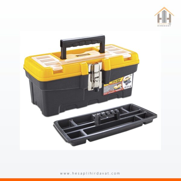 13 inç Metal Kilitli Takım Çantası Super-Bag ASR-2075 32x15.8x13.7 cm