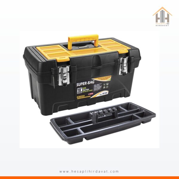 19 inç Eko Metal Takım Çantası Super-Bag ASR-5029 49x26x24 cm