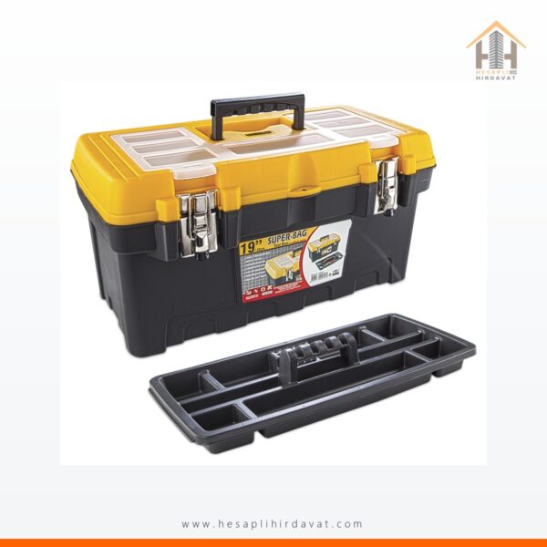 19 inç Metal Kilitli Takım Çantası Super-Bag ASR-2077 49x26x24 cm