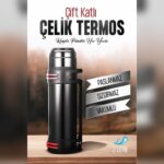 2 Litre Travel Pot Marka 24 Saat Korumalı Yalıtımlı Aile Boy
