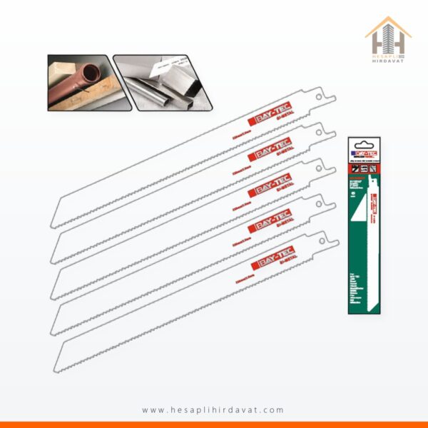 5 Adet Tilki Kuyruğu Kılıç Testere Bıçağı Metal 150 mm
