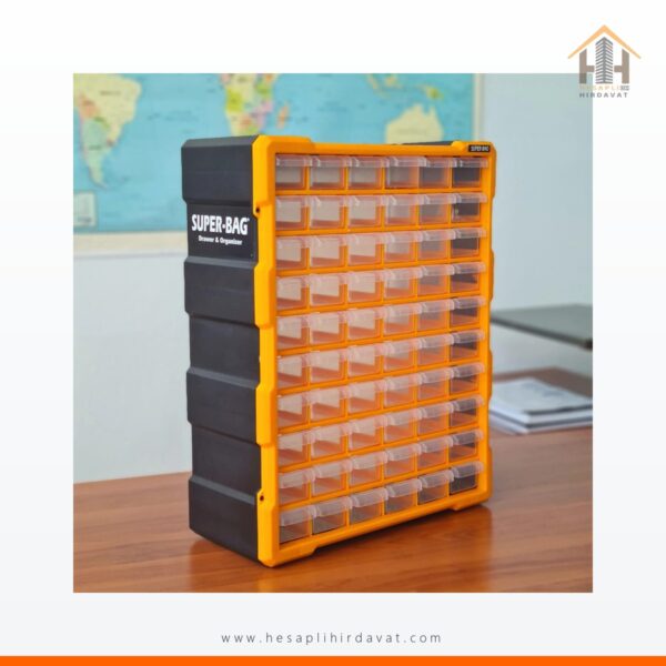 60'lı Büyük Monoblok Çekmece Seti Super-Bag ASR-6000 38.1x15.7x47.5 cm