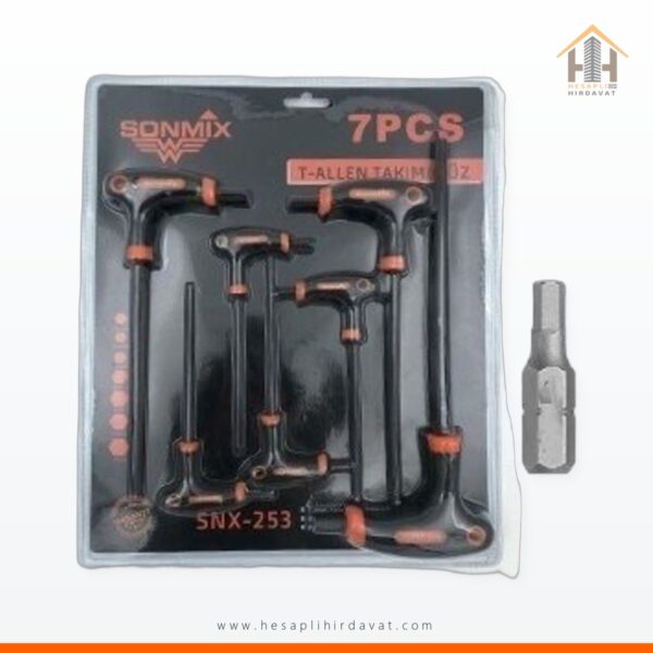7 Parça T-Alyan Takımı Düz