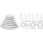 9 W Slım LED Panel Spot Slim LED Spot Sıva Altı LED Spot 6500K Beyaz Işık