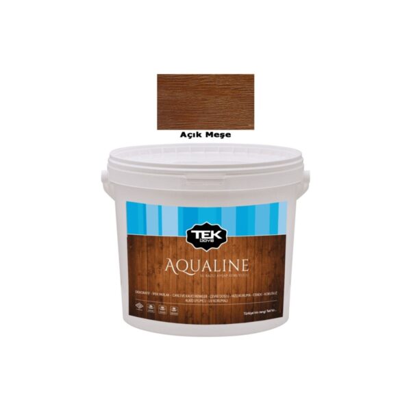 Aqualine Su Bazlı ahşap Koruyucu 2,5 Lt. Fındık