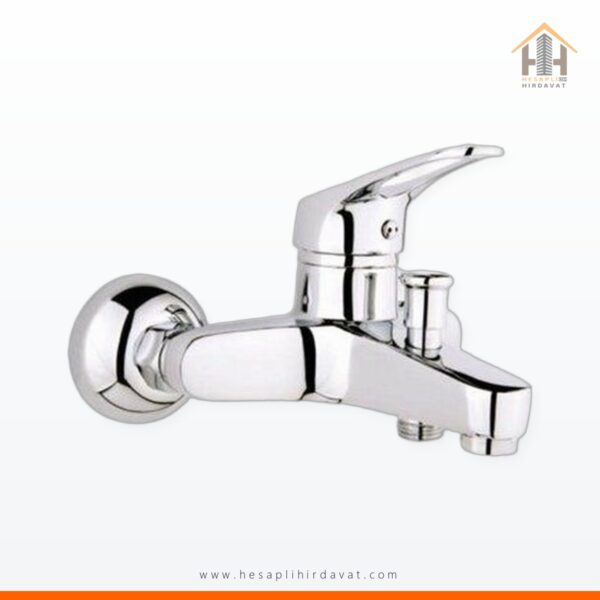 Banyo Bataryası Tek Kollu Krom Duvar Tipi Küvet Duş Bataryası