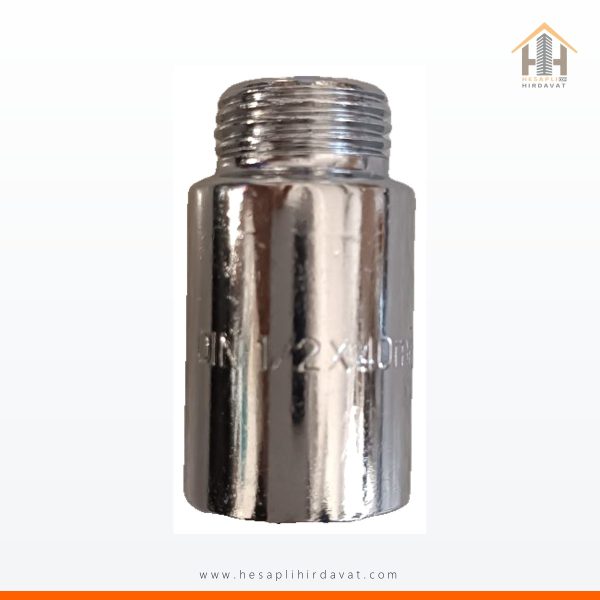 Batarya Uzatma 4 cm 1/2 inç Krom Musluk Uzatma