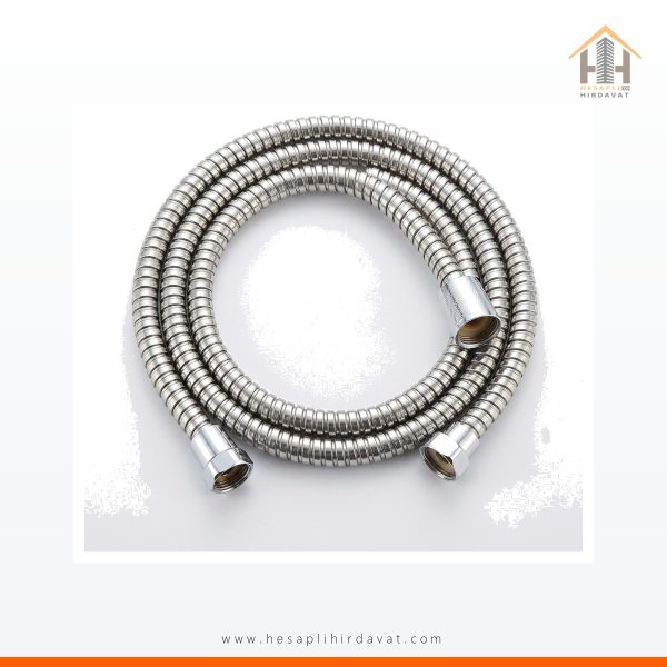 Berber Duş Hortumu Spiral Krom Kuaför Lavabo Hortumu