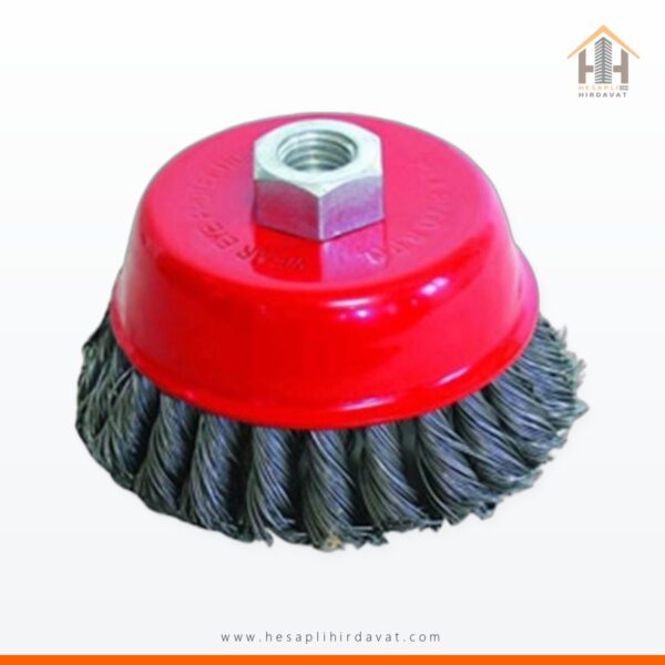 Burgulu Çanak Fırça 65 Mm
